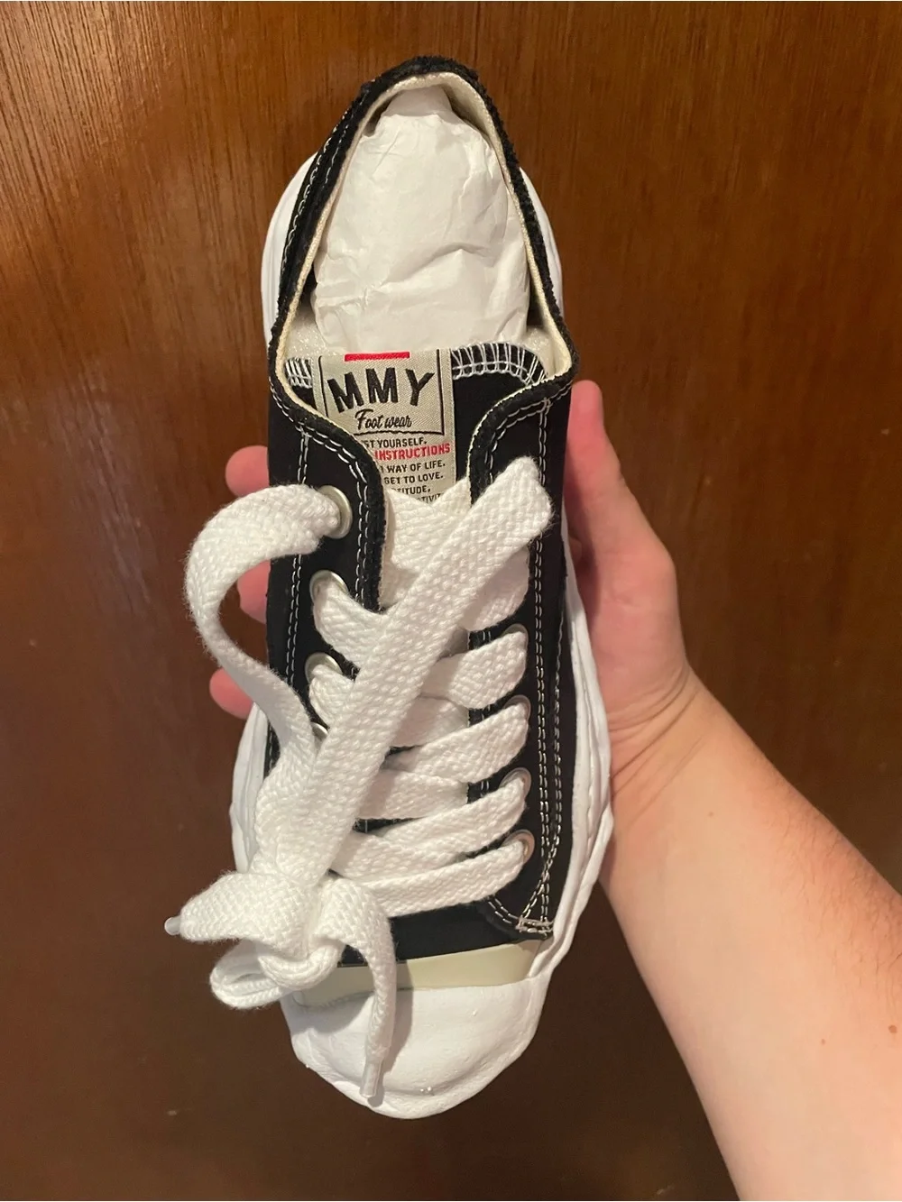 Maison Mihara Yasuhiro Hank OG Sole Canvas Low